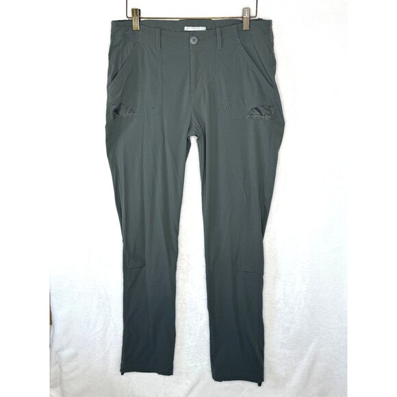 Columbia Women's Gray PFG Ultimate Break Wake Roll-Up Pants Size 8 Fishing hike - Picture 1 of 16